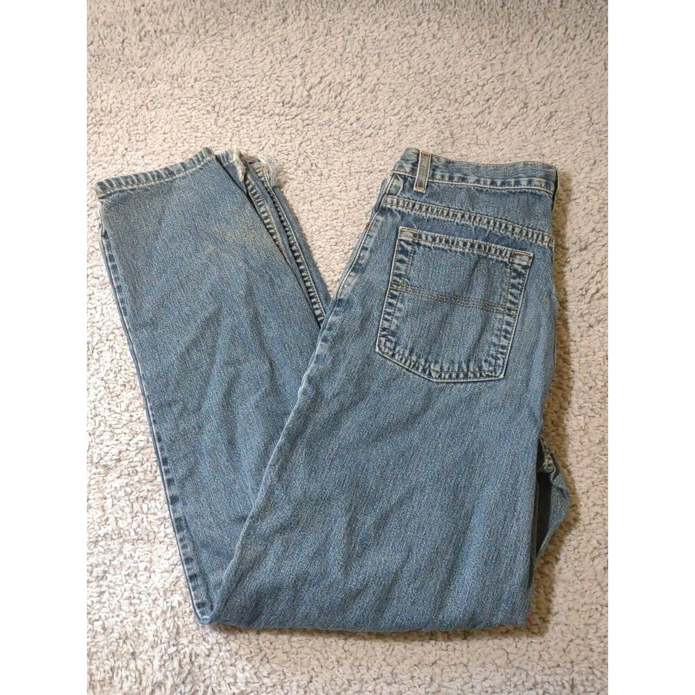 Y2K 90s Polo Ralph Lauren Womens Jeans 16 Straight Leg Blue Denim
